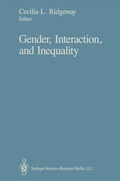 Cover: Gender, Interaction, and Inequality - Springer
