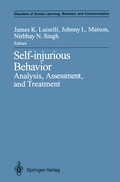 Cover: Self-injurious Behavior - Springer