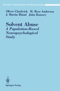 Cover: Solvent Abuse - Springer