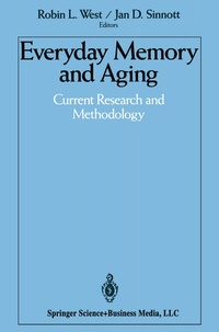 Enlarge image Cover: Everyday Memory and Aging - Springer