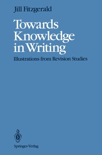 Enlarge image Cover: Towards Knowledge in Writing - Springer
