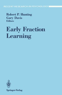 Enlarge image Cover: Early Fraction Learning - Springer