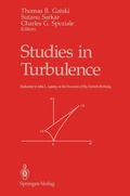 Cover: Studies in Turbulence - Springer