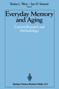 Cover: Everyday Memory and Aging - Springer