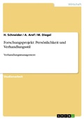 Cover: Forschungsprojekt: Pers&ouml;nlichkeit und Verhandlungsstil - GRIN Verlag