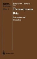 Cover: Thermodynamic Data - Springer