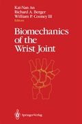 Cover: Biomechanics of the Wrist Joint - Springer