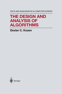 Enlarge image Cover: The Design and Analysis of Algorithms - Springer