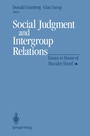 Cover: Social Judgment and Intergroup Relations - Springer
