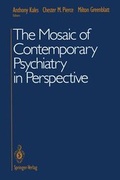 Cover: The Mosaic of Contemporary Psychiatry in Perspective - Springer