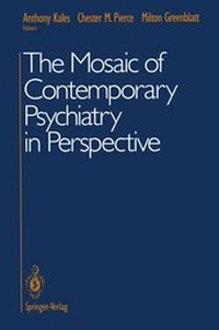 Enlarge image Cover: The Mosaic of Contemporary Psychiatry in Perspective - Springer