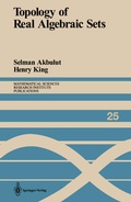 Cover: Topology of Real Algebraic Sets - Springer
