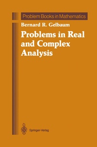 Abbildung von: Problems in Real and Complex Analysis - Springer