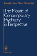 Cover: The Mosaic of Contemporary Psychiatry in Perspective - Springer