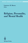Cover: Religion, Personality, and Mental Health - Springer