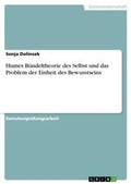 Cover: Humes Buendeltheorie des Selbst und das Problem der Einheit des Bewusstseins - Grin Verlag