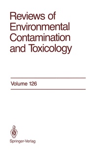 Abbildung von: Reviews of Environmental Contamination and Toxicology - Springer