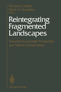 Cover: Reintegrating Fragmented Landscapes - Springer