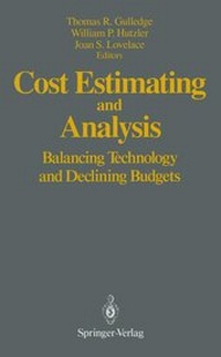 Enlarge image Cover: Cost Estimating and Analysis - Springer