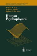 Cover: Human Psychophysics - Springer