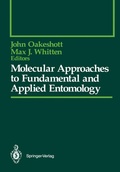 Cover: Molecular Approaches to Fundamental and Applied Entomology - Springer
