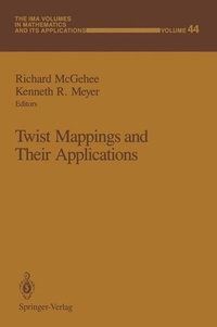 Enlarge image Cover: Twist Mappings and Their Applications - Springer