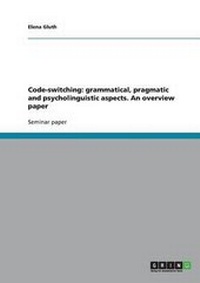 Abbildung von: Code-Switching - Grin Verlag