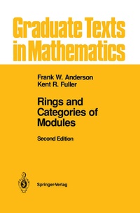 Enlarge image Cover: Rings and Categories of Modules - Springer