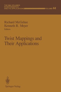 Enlarge image Cover: Twist Mappings and Their Applications - Springer