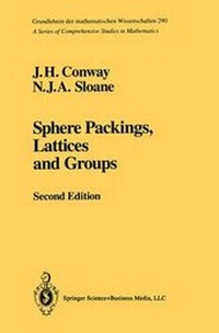 Abbildung von: Sphere Packings, Lattices and Groups - Springer