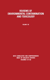 Abbildung von: Reviews of Environmental Contamination and Toxicology - Springer
