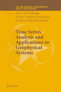 Enlarge image Cover: Time Series Analysis and Applications to Geophysical Systems - Springer