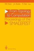 Cover: From Topology to Computation: Proceedings of the Smalefest - Springer