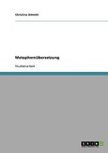 Cover: Metaphernubersetzung - GRIN Publishing