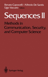 Abbildung von: Sequences II - Springer