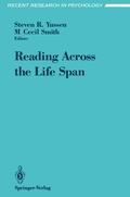 Cover: Reading Across the Life Span - Springer