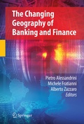 Cover: The Changing Geography of Banking and Finance - Springer