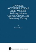 Cover: Capital, Accumulation, and Money - Kluwer Academic Publishers