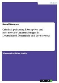 Abbildung von: Criminal poisoning I - Grin Verlag