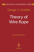 Cover: Theory of Wire Rope - Springer