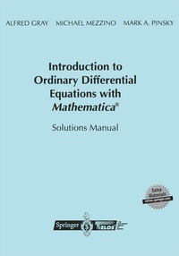 Enlarge image Cover: Introduction to Ordinary Differential Equations with Mathematica® - Springer