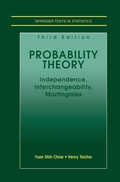 Cover: Probability Theory - Springer