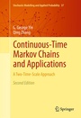Cover: Continuous-Time Markov Chains and Applications - Springer