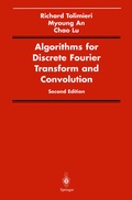 Cover: Algorithms for Discrete Fourier Transform and Convolution - Springer