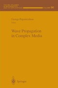 Cover: Wave Propagation in Complex Media - Springer