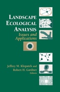 Cover: Landscape Ecological Analysis - Springer