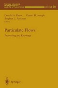 Cover: Particulate Flows - Springer