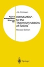Cover: Introduction to the Thermodynamics of Solids - Springer