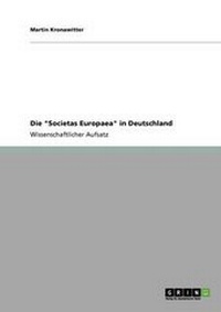 Enlarge image Cover: Die "Societas Europaea" in Deutschland - Grin Verlag