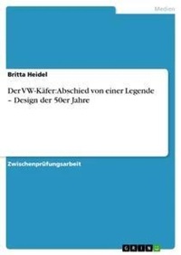 Abbildung von: Der VW-Kaefer - Grin Verlag